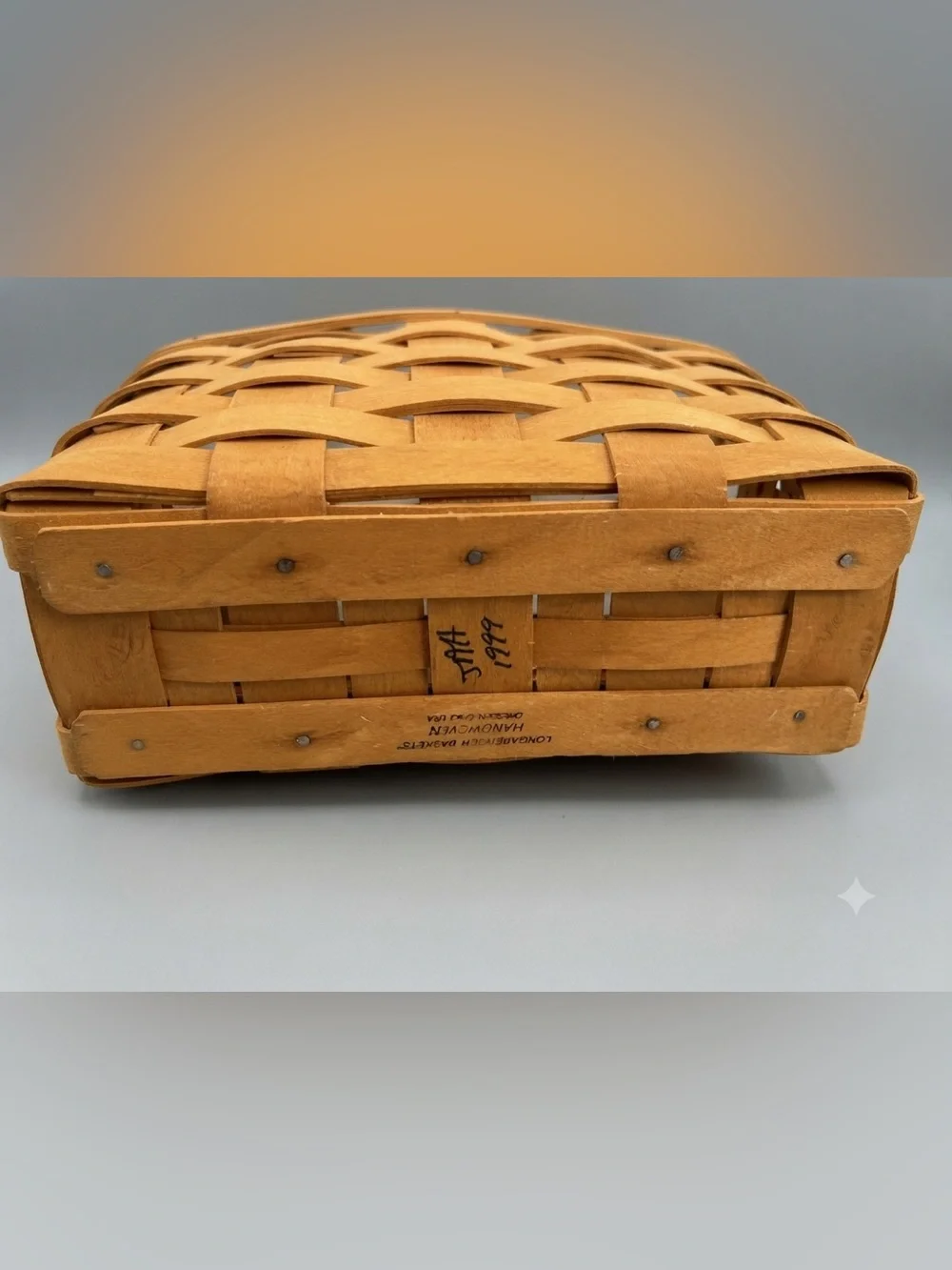 Longaberger candle basket